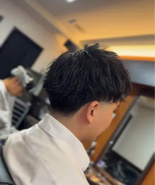 ミディアム パーマ Smail Hair 大森店所属・安立 玲於のヘアスタイル