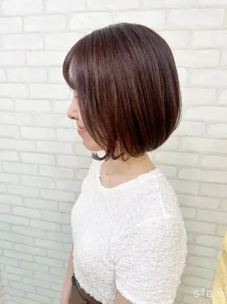 ミディアム アビリタ 警固のヘアスタイル