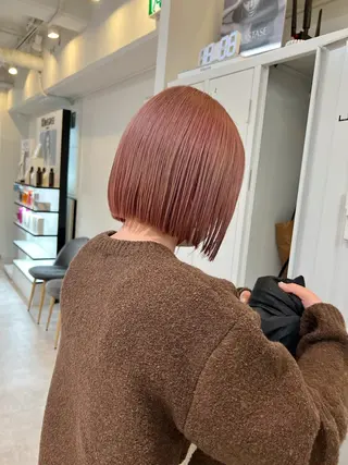 ショート カラー Stir Maison 大宮所属・ryuma/ボブ /透明感カラーのヘアスタイル