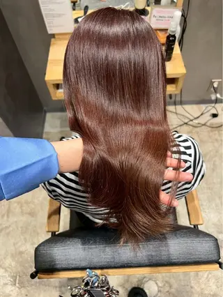 ロング カラー ɪɴɪᴛʏ💚 ᴍɪᴡᴀのヘアスタイル