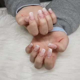 セミロング see love gritterのネイルデザイン