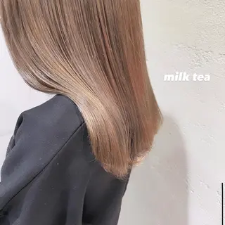 セミロング カラー ヘアアレンジ メンズ Yuki☃️美容師/ 耳ツボジュエリーのヘアスタイル