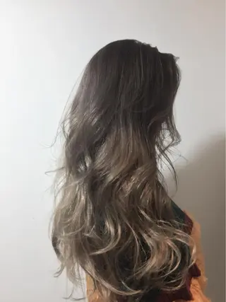 セミロング カラー ヘアアレンジ ✨ハイクオリティ✨ 山本香也のヘアスタイル