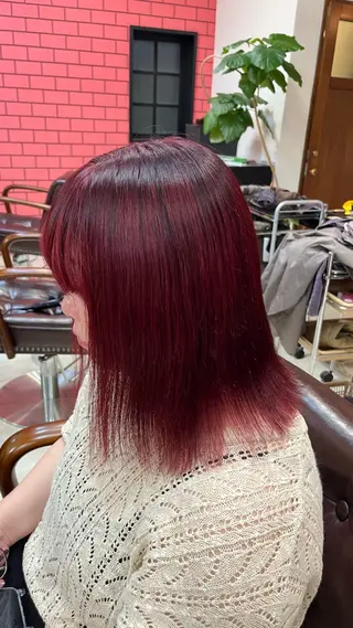 ミディアム カラー candy egg所属・𝑠𝑎𝑘𝑖 《久留米美容室》のヘアスタイル