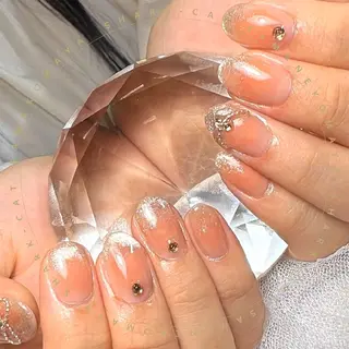 ネイル サメ猫 マーヤのネイルデザイン