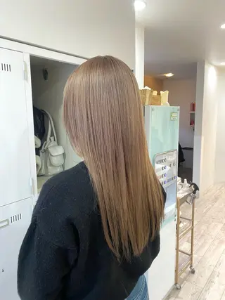 ロング h Blanche 丸山 稚葉のヘアスタイル