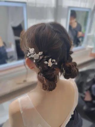 ヘアアレンジ Ginza Beaute 【ギンザボーテ】所属・ヘアメイク/ボーテ ayanoのヘアスタイル