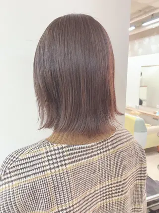 ミディアム カラー なりたいが叶う ながしまじゅんきのヘアスタイル