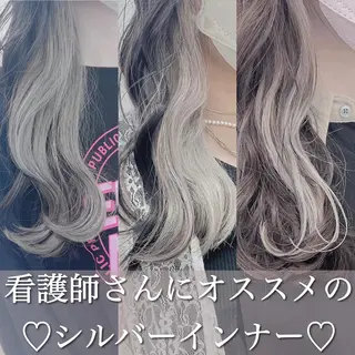 カラー 韓国スタイル🇰🇷 トレンドレイヤー🪡のヘアスタイル