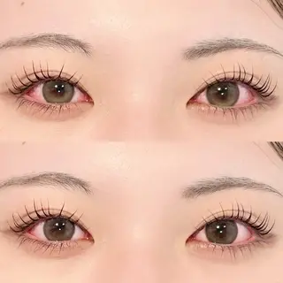 マツエク・マツパ 透明感カラー/マツ エクrisa🎀🫧のヘアスタイル