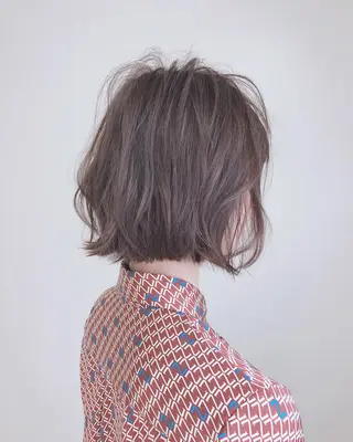 ショート カラー ANAZAhair アナザ　ヘアーのヘアスタイル