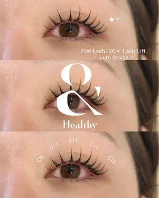 マツエク・マツパ epill Lenna .🦋のマツエク・マツパデザイン