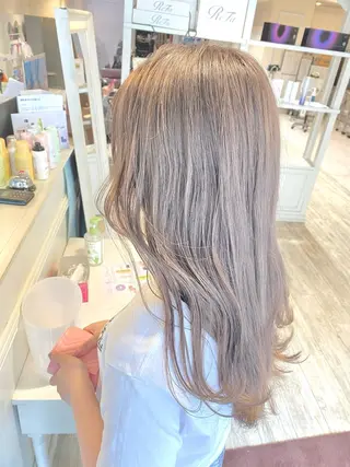 セミロング Chèri所属・【ブリーチ特化】 山崎 悠樹のヘアスタイル