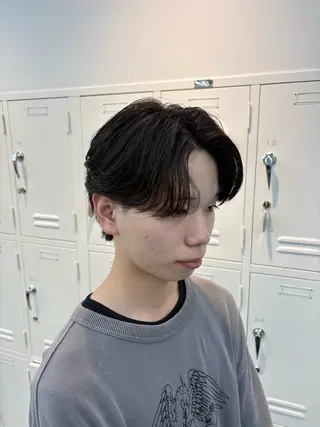 パーマ メンズ 🌀toa/波巻き✨ /メンズパーマ／栄のヘアスタイル