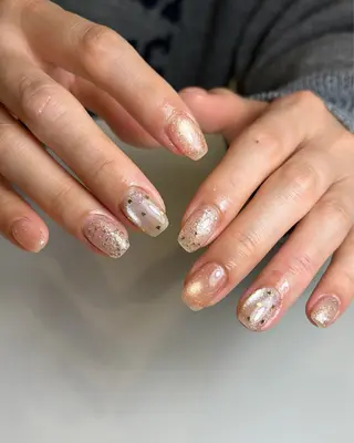 ネイル Beauty salon Ryu・ange所属・PEARL ROSE パールローズのネイルデザイン