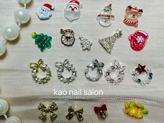 ネイル kao nail マグネット/長さだしのネイルデザイン