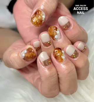 ネイル access nailのネイルデザイン