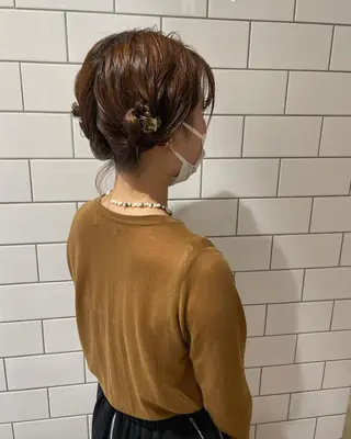 ミディアム カラー パーマ ヘアアレンジ メンズ キッズ ネイル マツエク・マツパ 🫧垢抜けヘア🫧 SHIORIのヘアスタイル