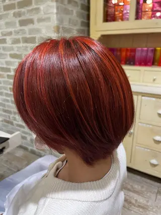 ショート カラー 今里 雄大のヘアスタイル