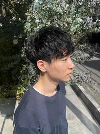 パーマ メンズ 相田 佳乃のヘアスタイル