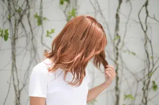 ミディアム カラー muk hair所属・muk hair篠村 髪質改善/完全個室のヘアスタイル