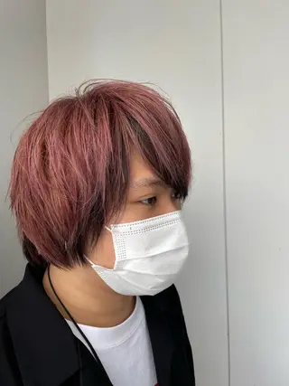 カラー メンズ 川口 葉月のヘアスタイル