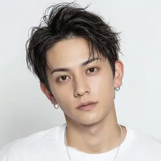 メンズ スガト 🎨透明感カラー🌈のヘアスタイル