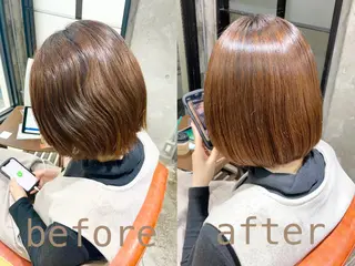 ミディアム カラー 🕊miki モテ髪🫧のヘアスタイル