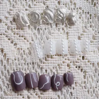 ネイル ネイルPetit Ribbonのネイルデザイン