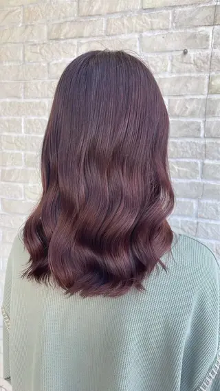 カラー 艶髪カラー💕吉田 早弥のヘアスタイル