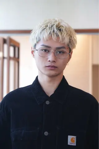 ショート カラー メンズ 内山 湧勝/ メンズ/暖色カラーのヘアスタイル