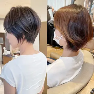 ショート 🫧安野祥華 銀座大人ショート🫧のヘアスタイル