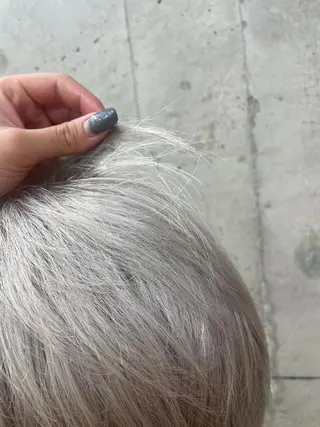 ショート カラー メンズ youres hair 髪質改善トリートメント&ヘッドスパ  新宿三丁目店【ユアーズヘア】所属・🦋透明感カラー 👑NODOKA🦋のヘアスタイル