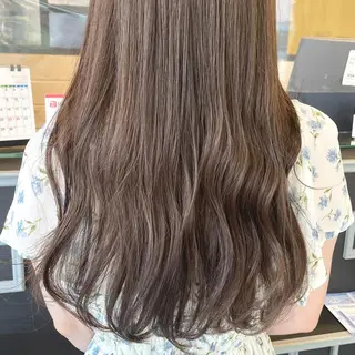 ロング カラー スナコザワ レナのヘアスタイル