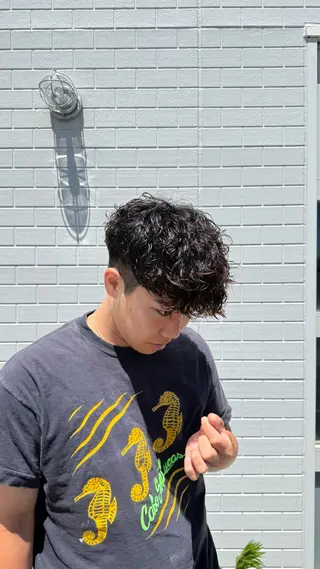 メンズ Joule大分 メンズ特化植木永遠のヘアスタイル