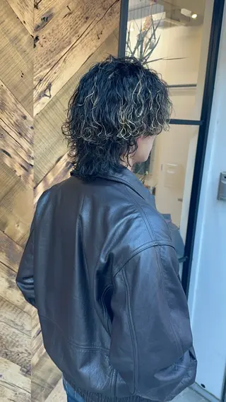 パーマ メンズ 【gemini店長】 メンズ特化中野稜平のヘアスタイル