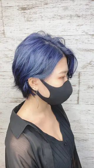 ショート Agu hair chocolat 梅田2号店【アグ ヘアー ショコラ】所属・髪質改善/縮毛矯正/ 梶原陸のヘアスタイル