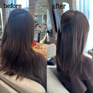 セミロング ACRO梅田【アクロ】所属・髪質改善とカラーの人 倉友哉のヘアスタイル