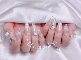 ネイル 長さだし専門店 M2　rikaのネイルデザイン