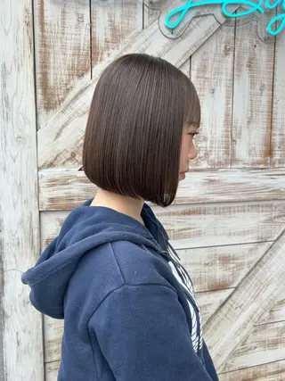 ショート カラー 藤澤 樹のヘアスタイル