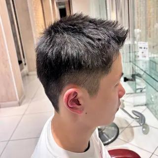 ショート 中水 怜奈のヘアスタイル