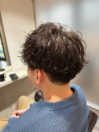 メンズ メンズ特化✨パーマ Atria横浜コンダのヘアスタイル