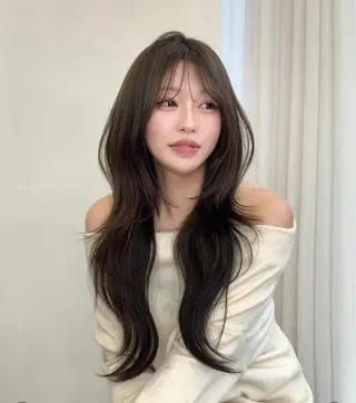 ロング パーマ ARMONY表参道所属・韓国風専門 RYOのヘアスタイル