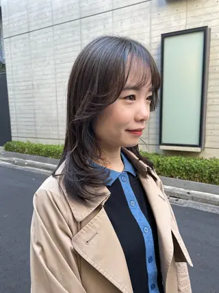 セミロング ツヤ美髪💐 髪質改善/高山愛来のヘアスタイル