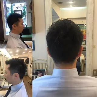 ショート メンズ 〒hair snick （ヘアースニック）所属・吉原 頌平のヘアスタイル