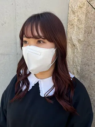 ロング カラー MINT Natsumiのヘアスタイル