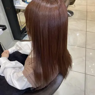 ロング カラー 髪質改善 ブリーチ fiti横須賀中央のヘアスタイル