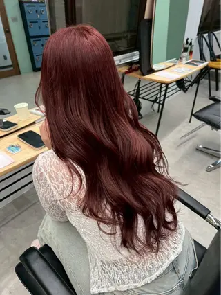 カラー 杉山 心暖のヘアスタイル