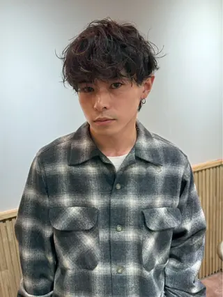 パーマ メンズ YOHEI【メンズ/ パーマ/メンズ特化】のヘアスタイル