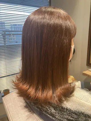 セミロング カラー REPPLE(リプル)所属・浅野 順一のヘアスタイル